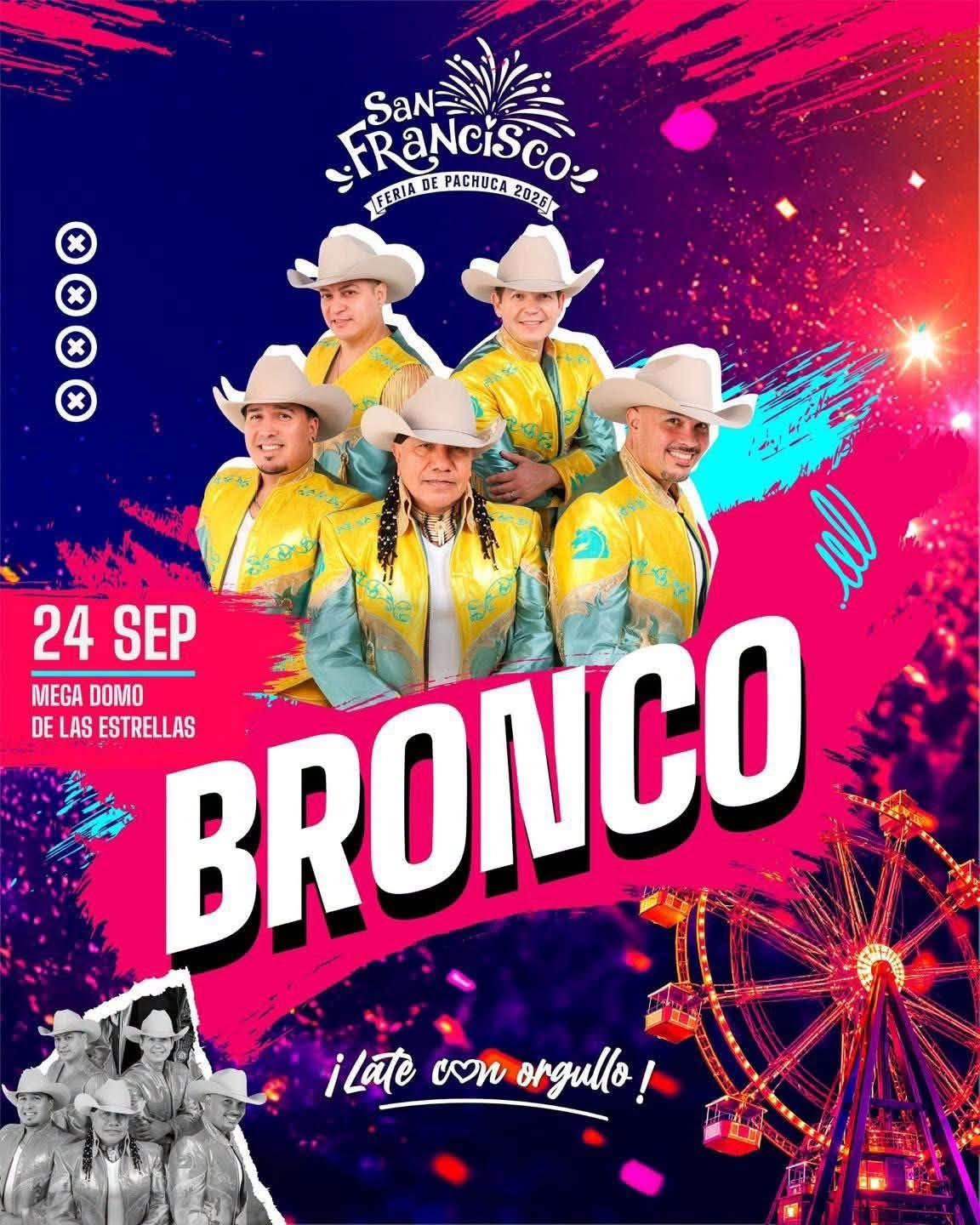 Boletos Bronco Domo de las Estrellas Pachuca