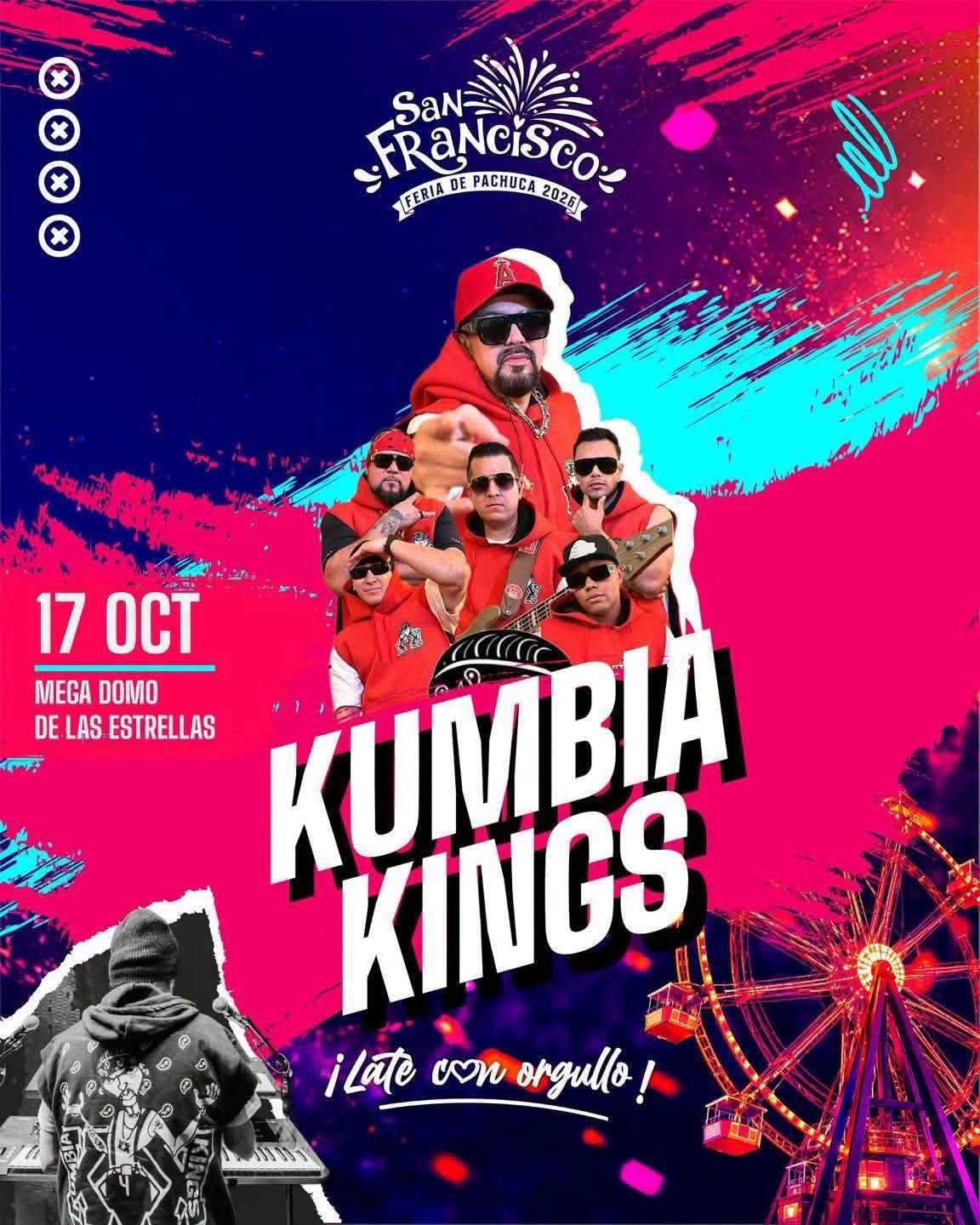 Boletos Kumbia Kings Domo de las Estrellas Pachuca