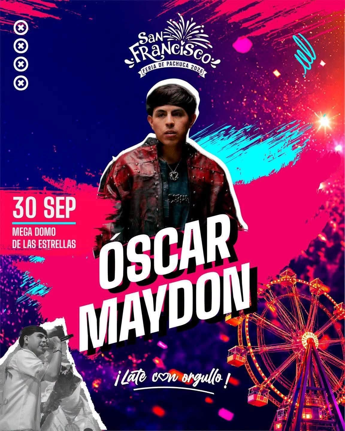 Boletos Oscar Maydon Domo de las Estrellas Pachuca