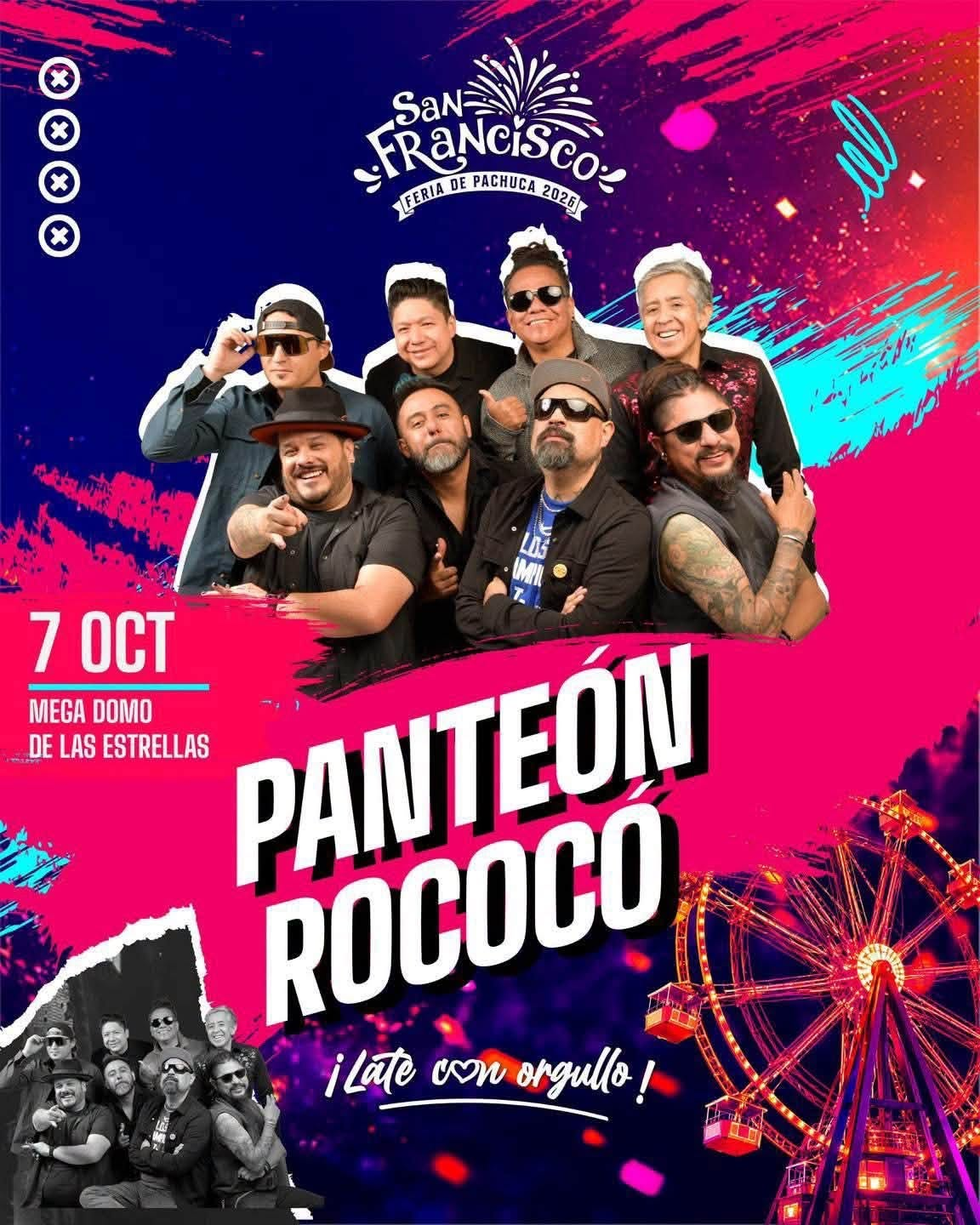 Boletos Panteon Rococo Domo de las Estrellas Pachuca