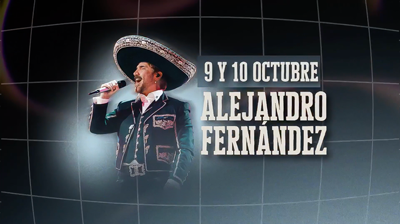 Alejandro Fernandez en el Palenque Pachuca 2026